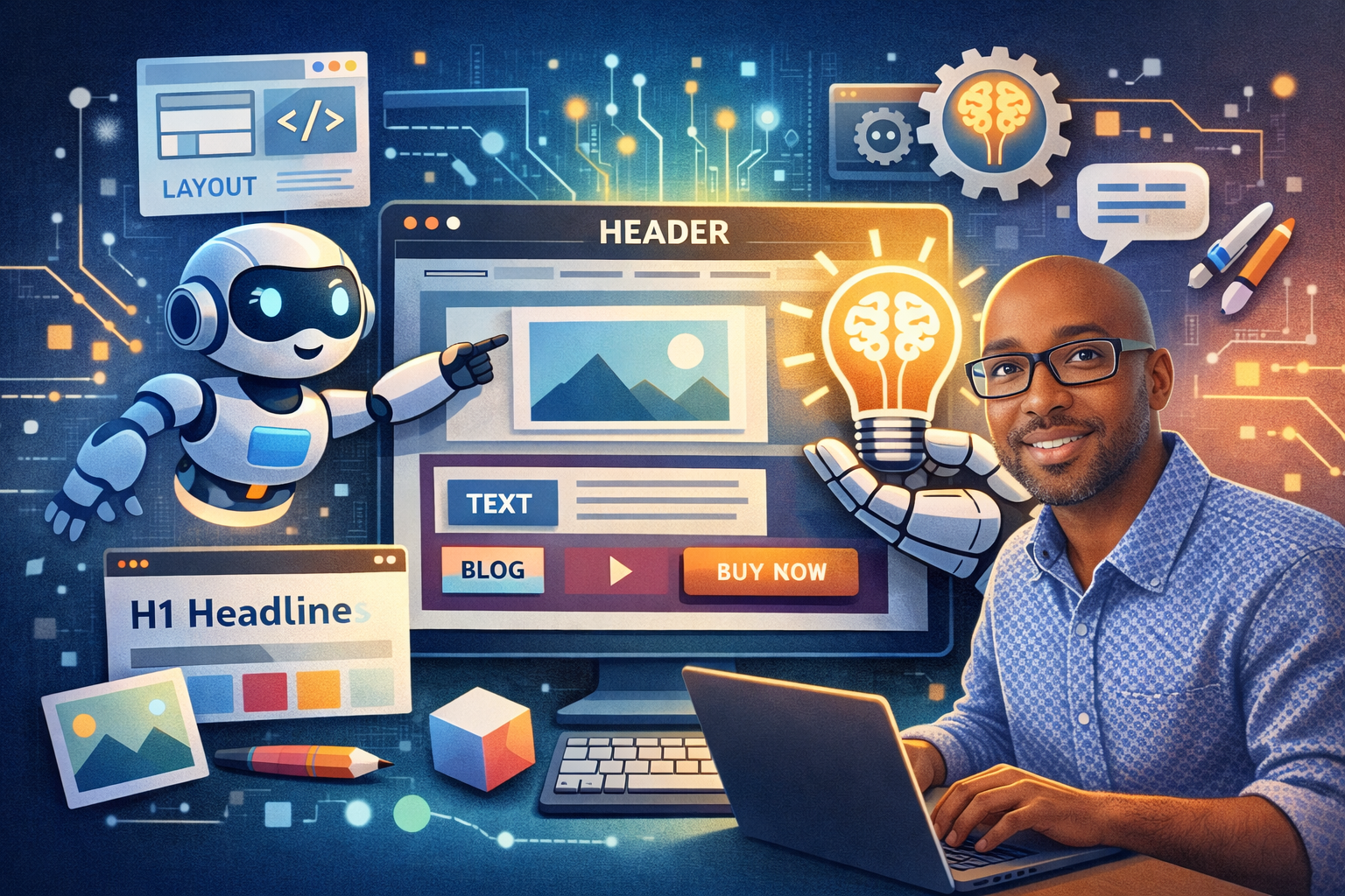 Developing This Website With AI